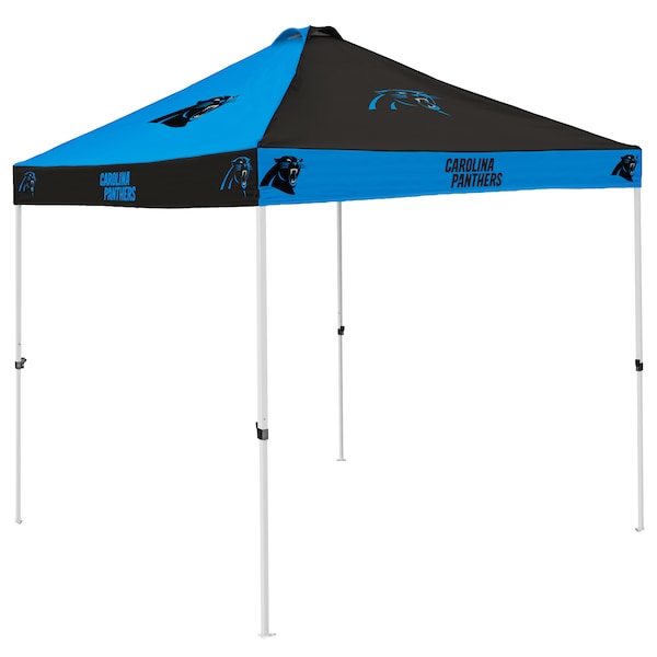 Logo Brands Carolina Panthers Checkerboard Canopy 605-42C - main